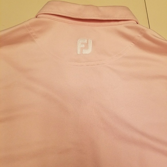 FootJoy Golf Polo Size Large Blush - Picture 3 of 4